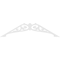 Ekena Millwork Pitch Carrillo Architectural Grade PVC Gable Pediment, 60"W x 17 1/2"H x 1"P (7/12) GPP060X018X100CRL - alternate 5